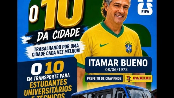 TRANSPORTE PÚBLICO EM CRAVINHOS